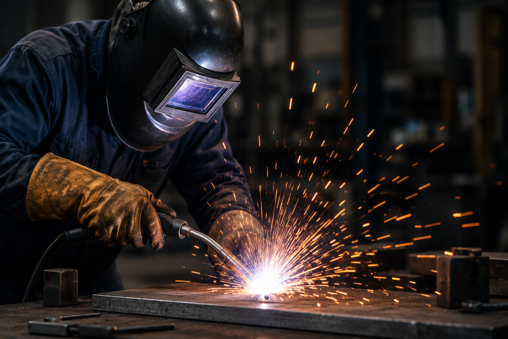 welding sparks