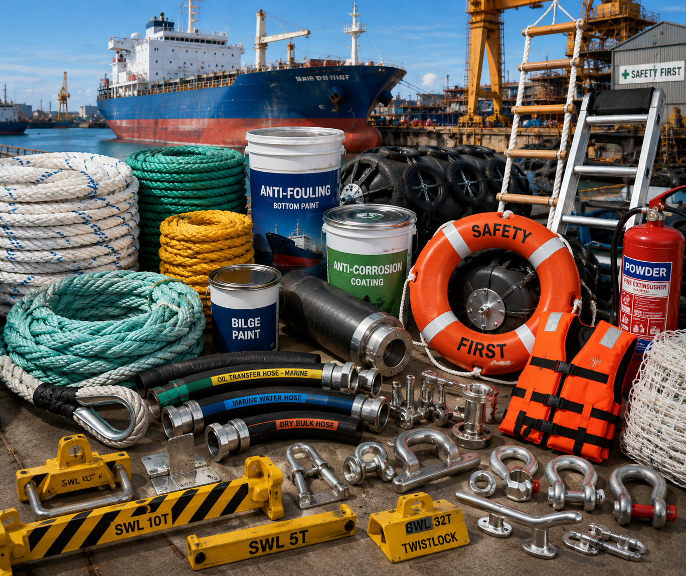 Marine Supplies Tuticorin Port