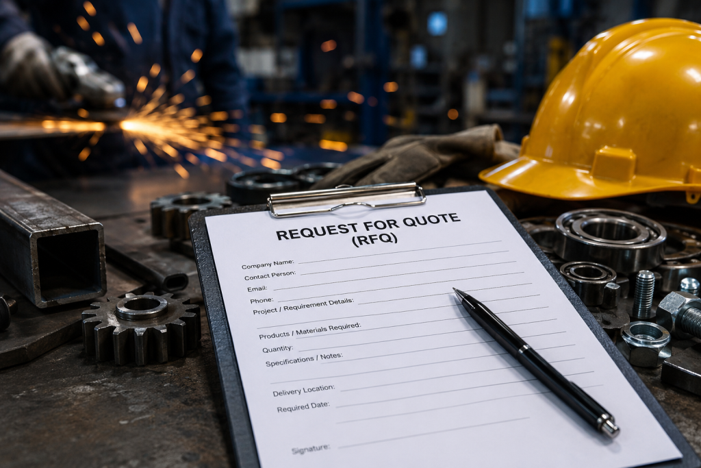 Industrial RFQ Form Tuticorin